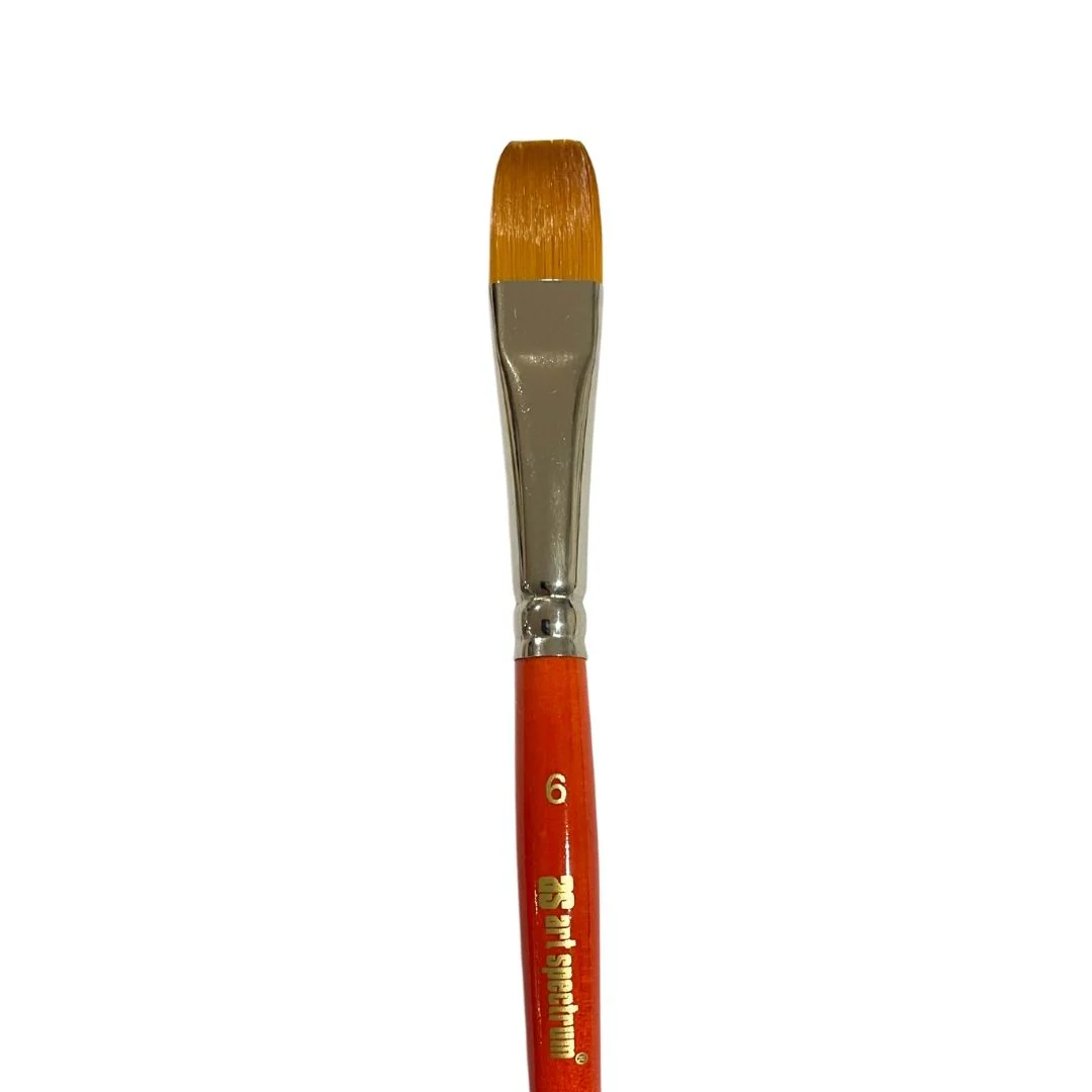 Art Spectrum Golden Sable Short Flat Brushes - Image 4