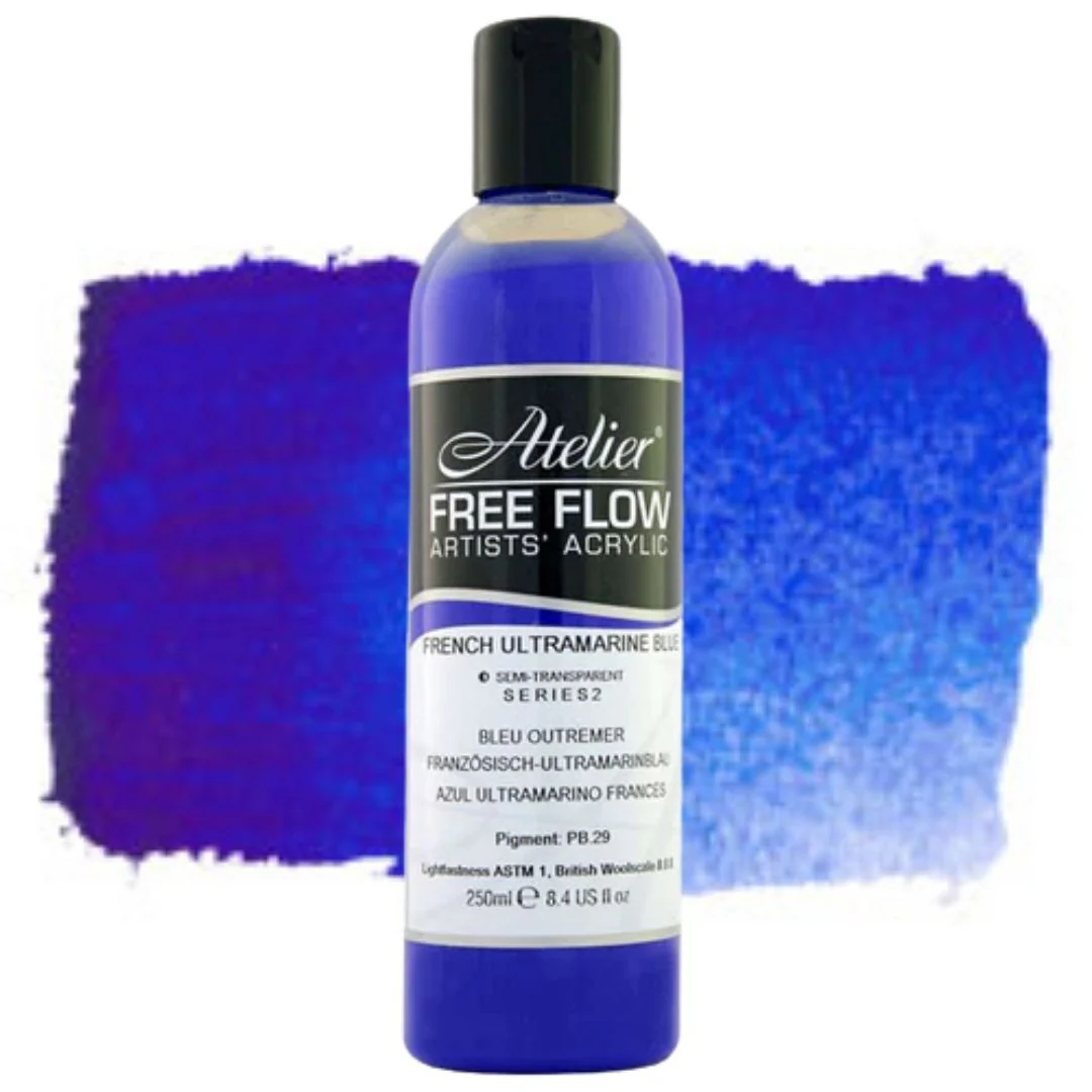 Atelier Free Flow Acrylic Paint 250ml - Image 3