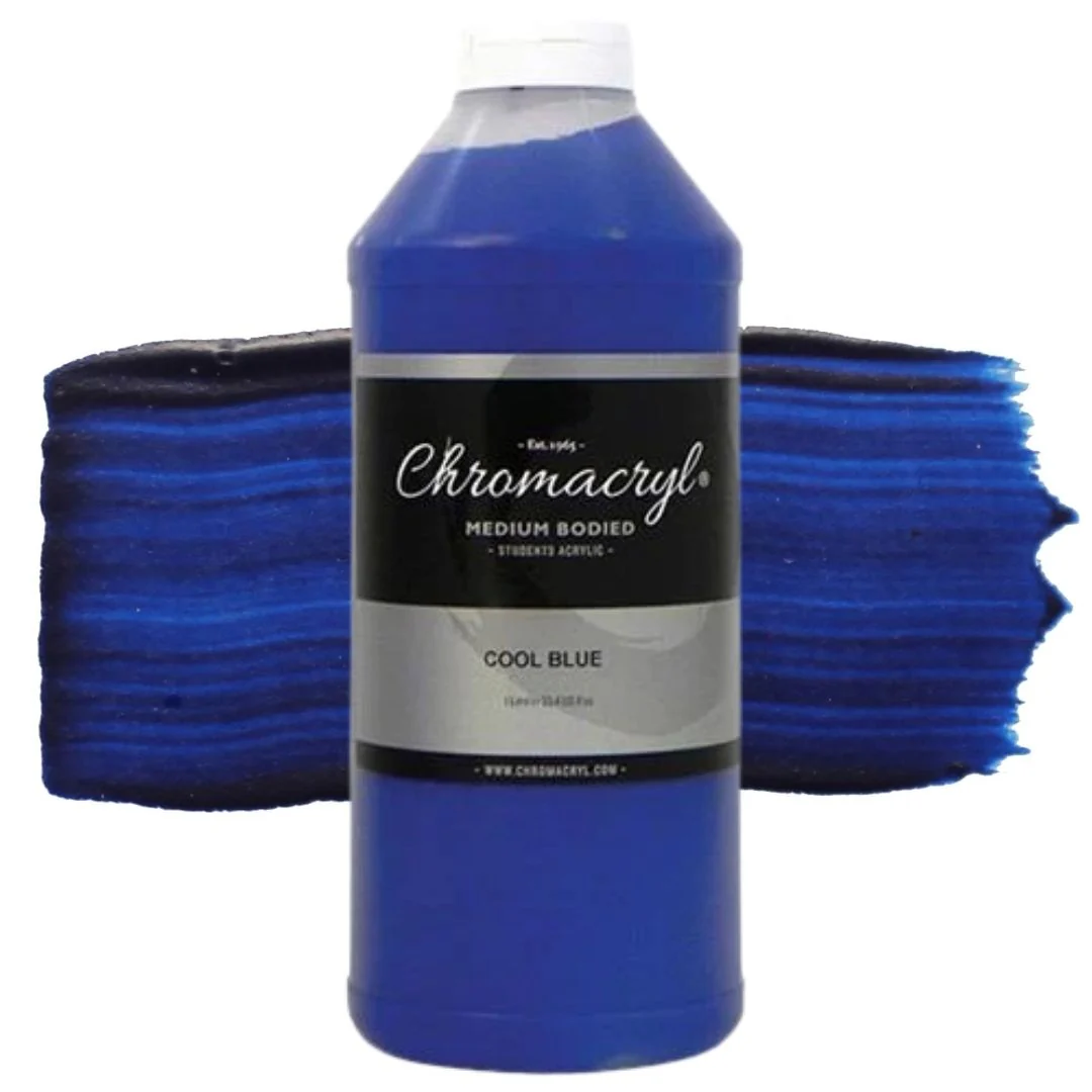 Chromacryl Students' Acrylic Paints 1 Litre - Image 13