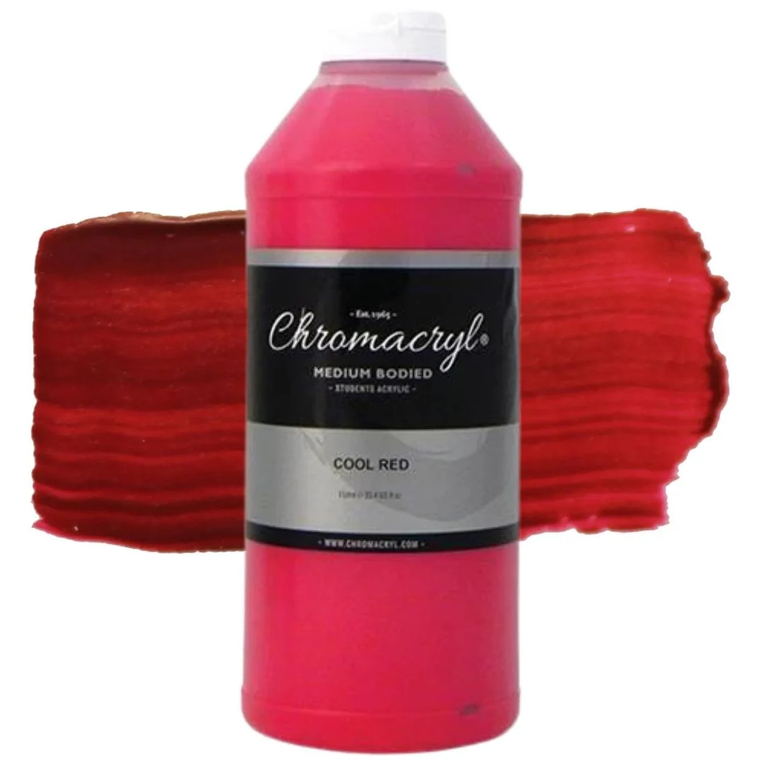 Chromacryl Students' Acrylic Paints 1 Litre - Image 14