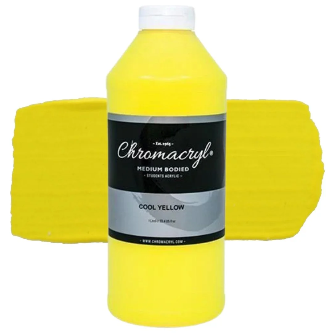 Chromacryl Students' Acrylic Paints 1 Litre - Image 15