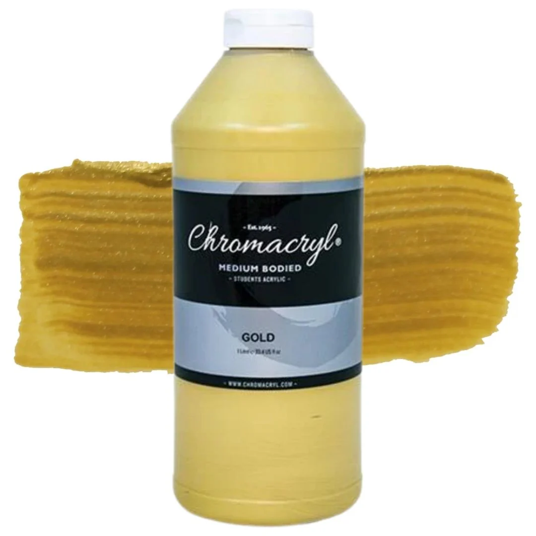 Chromacryl Students' Acrylic Paints 1 Litre - Image 17
