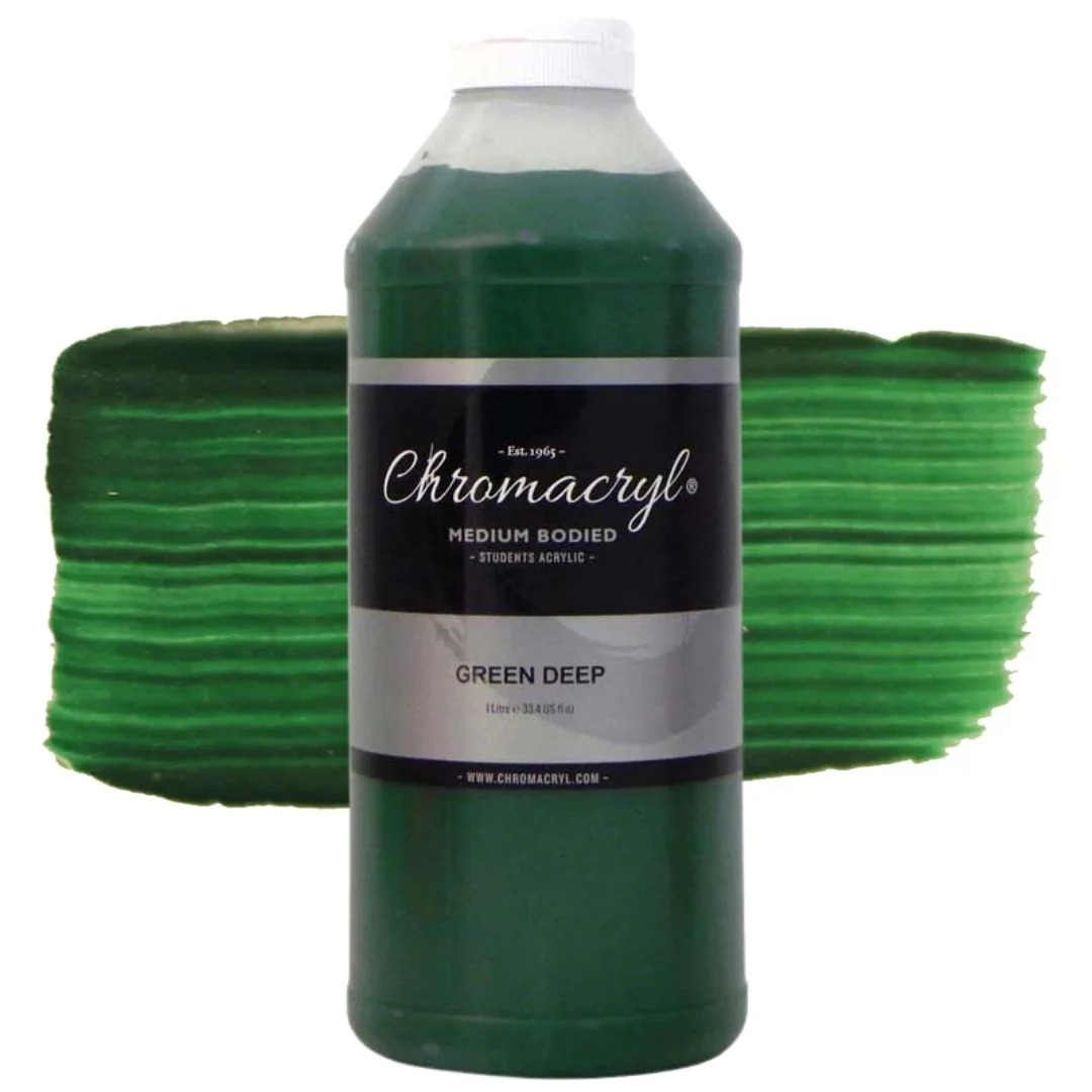 Chromacryl Students' Acrylic Paints 1 Litre - Image 18