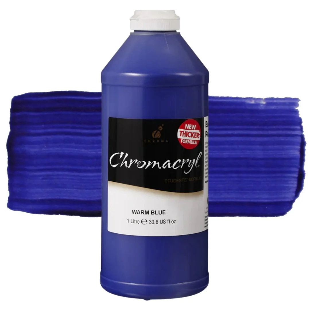 Chromacryl Students' Acrylic Paints 1 Litre - Image 26