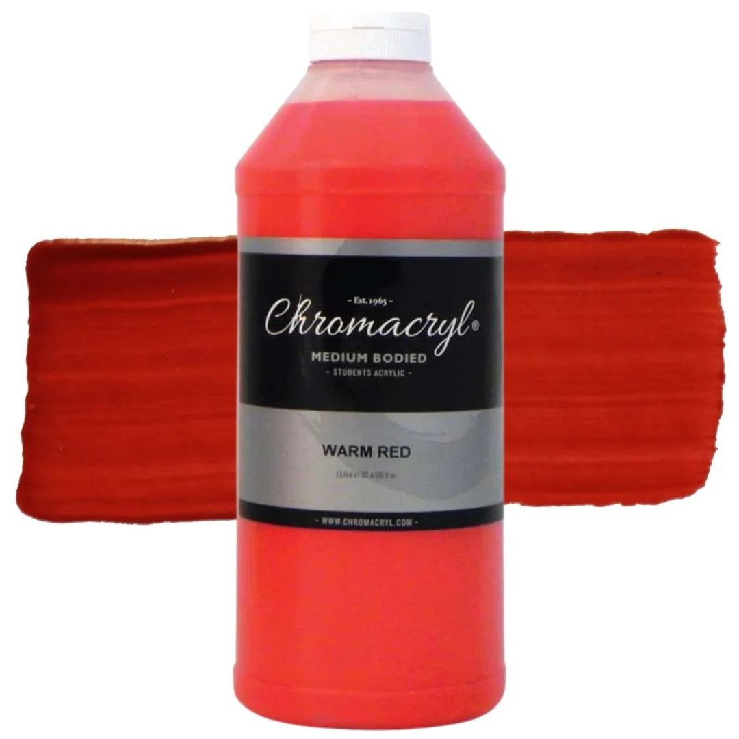 Chromacryl Students' Acrylic Paints 1 Litre - Image 27