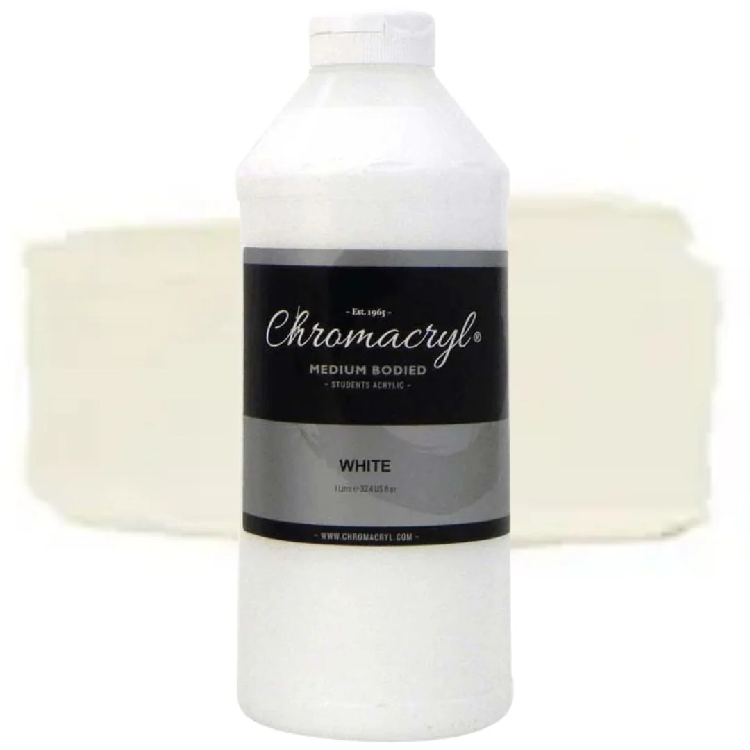 Chromacryl Students' Acrylic Paints 1 Litre - Image 29
