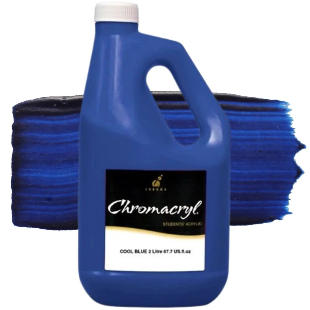 Chromacryl Students' Acrylic Paints 2 Litre - Image 5