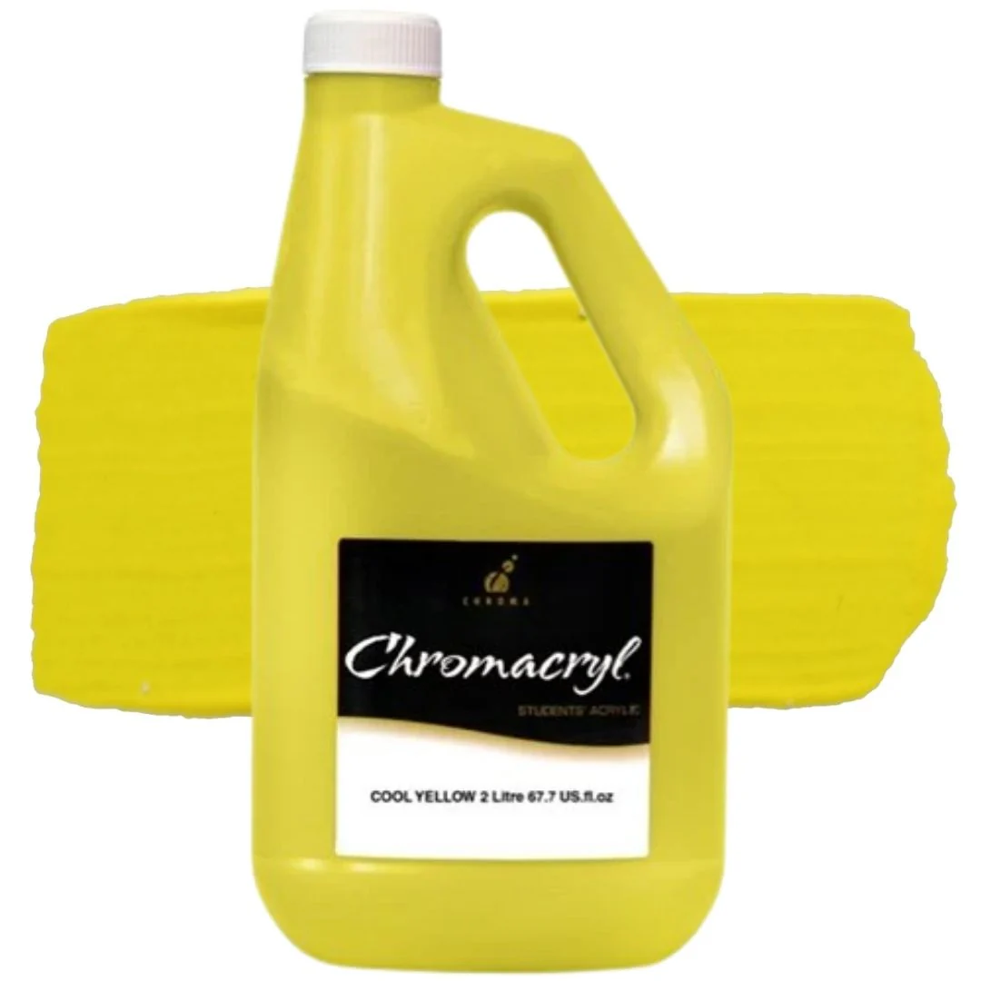 Chromacryl Students' Acrylic Paints 2 Litre - Image 9