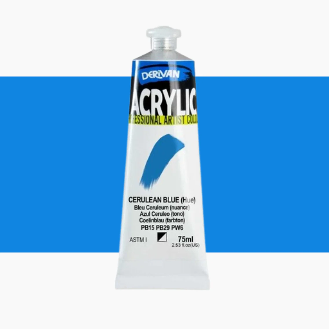 Derivan Artists' Acrylic Paints 75ml - Image 7