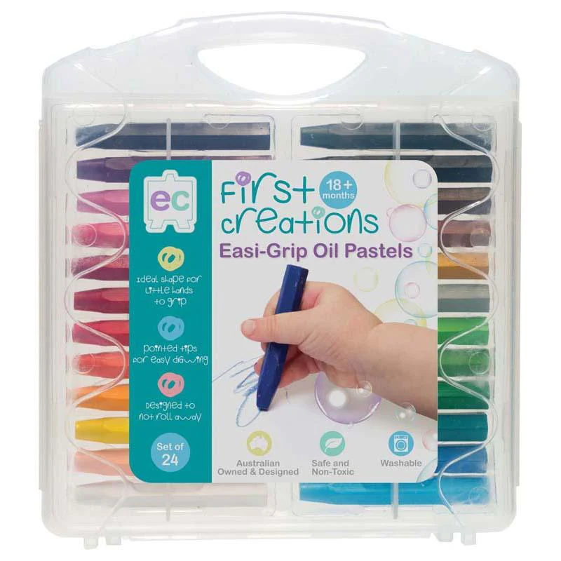 EC Washable Easi Grip Oil Pastels - Image 4