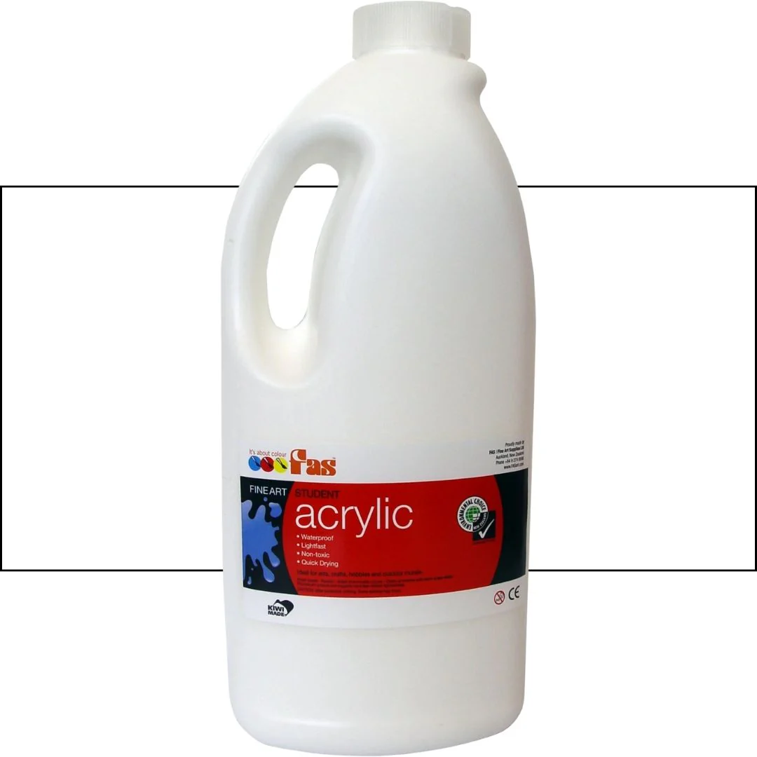 Fas Student Acrylic Paints 2 Litre - Image 11