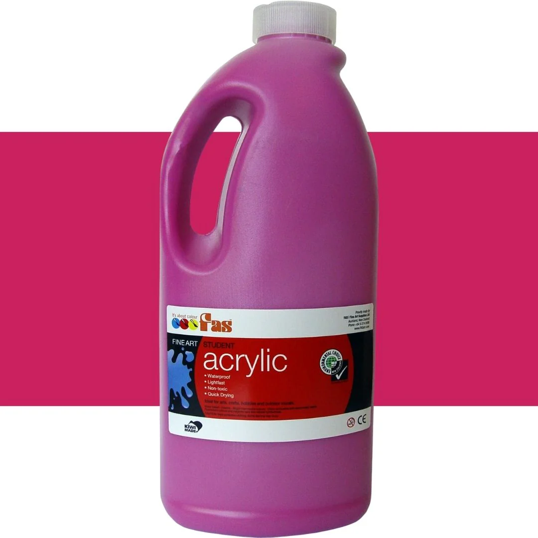 Fas Student Acrylic Paints 2 Litre - Image 12