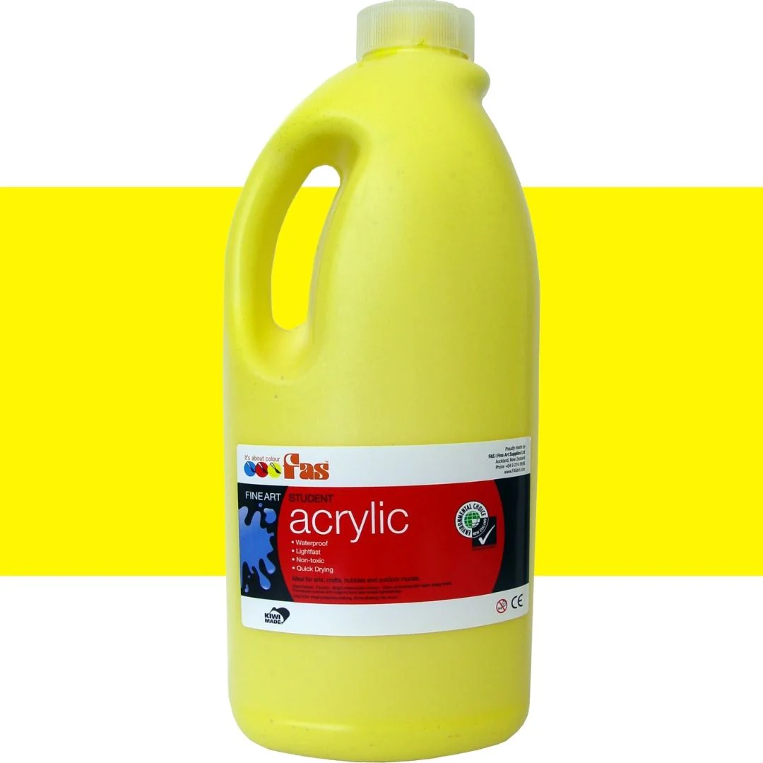 Fas Student Acrylic Paints 2 Litre - Image 20
