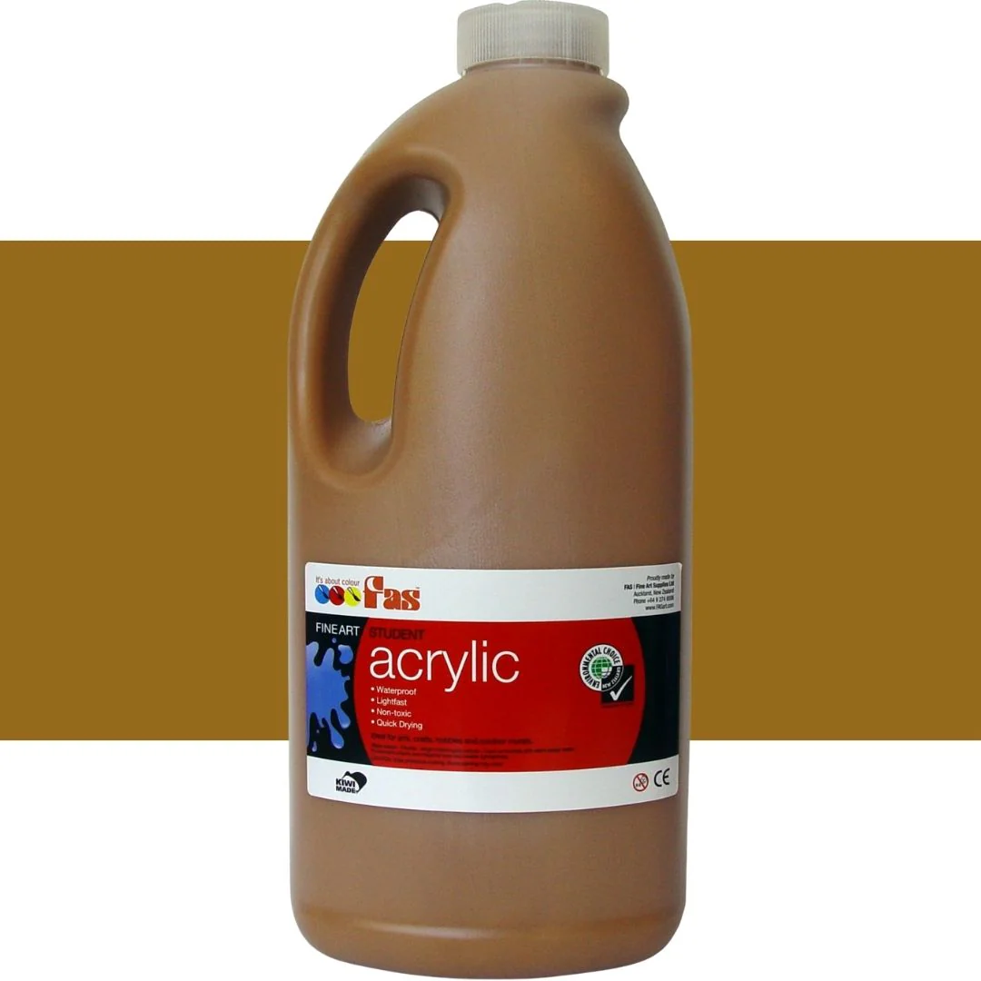 Fas Student Acrylic Paints 2 Litre - Image 4