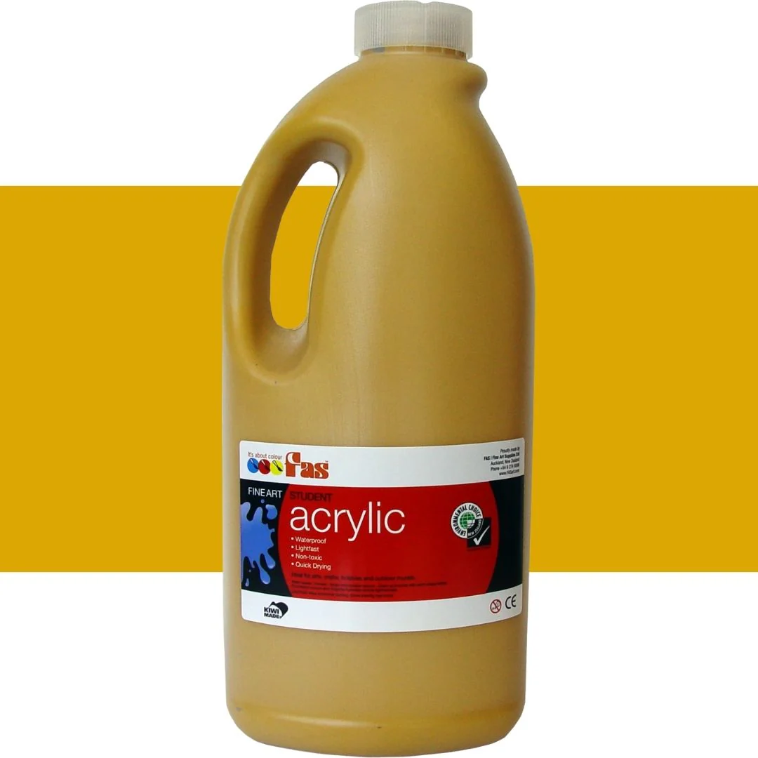 Fas Student Acrylic Paints 2 Litre - Image 6
