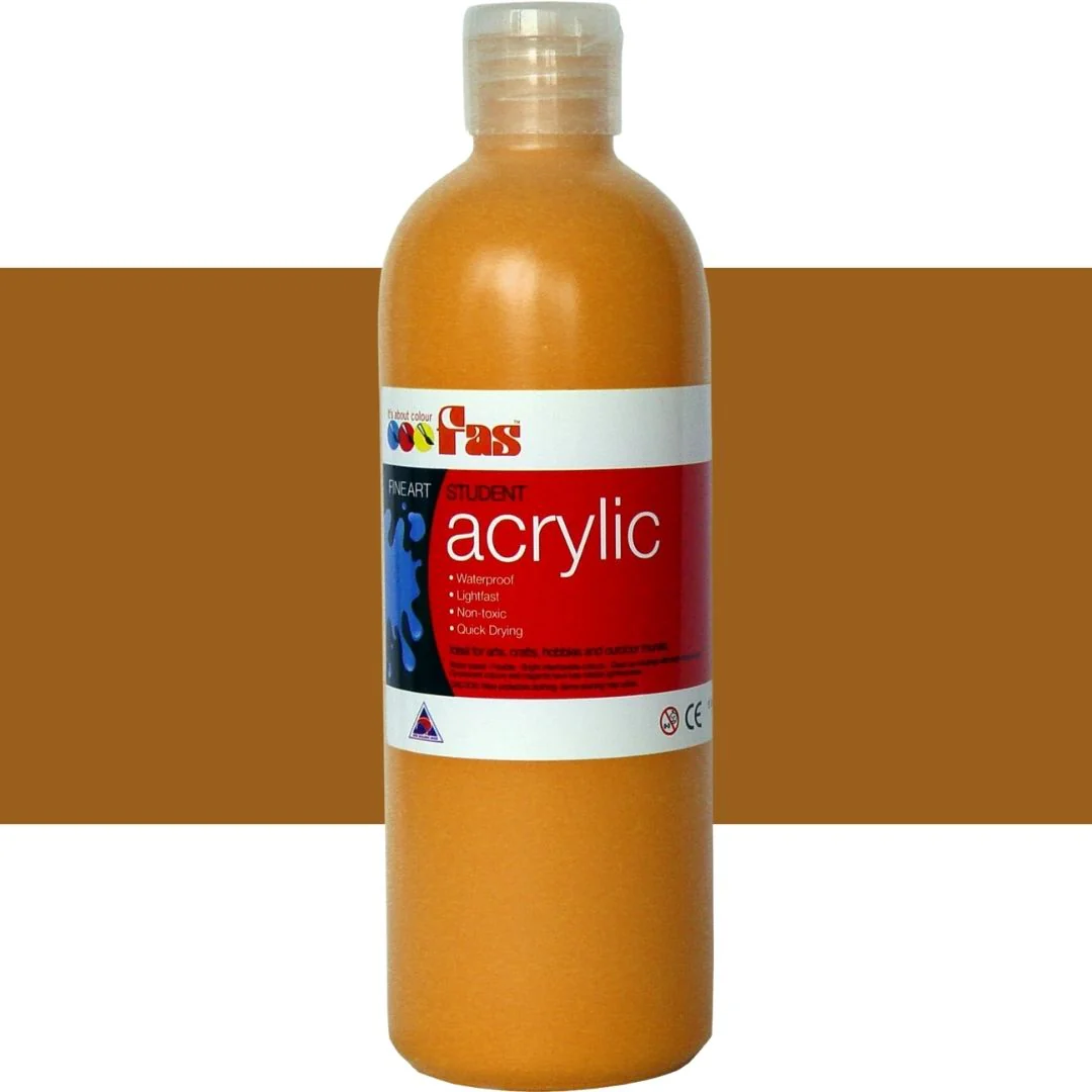 Fas Student Acrylic Paint 500ml - Image 10