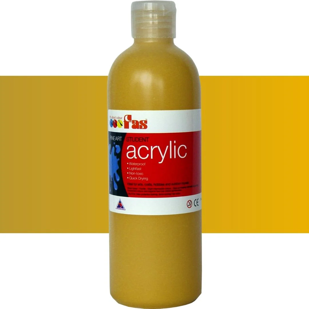 Fas Student Acrylic Paint 500ml - Image 11