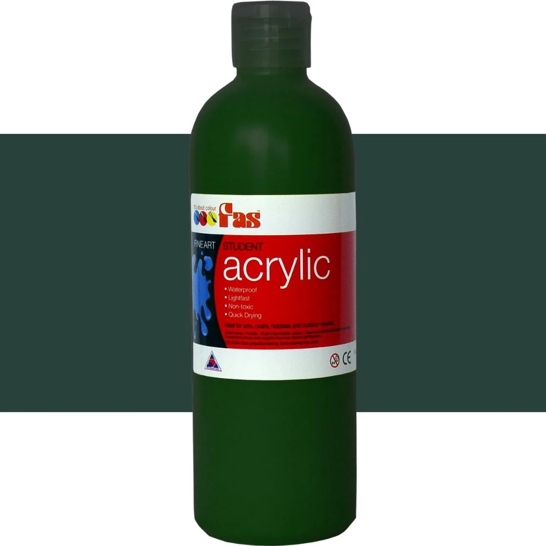 Fas Student Acrylic Paint 500ml - Image 12