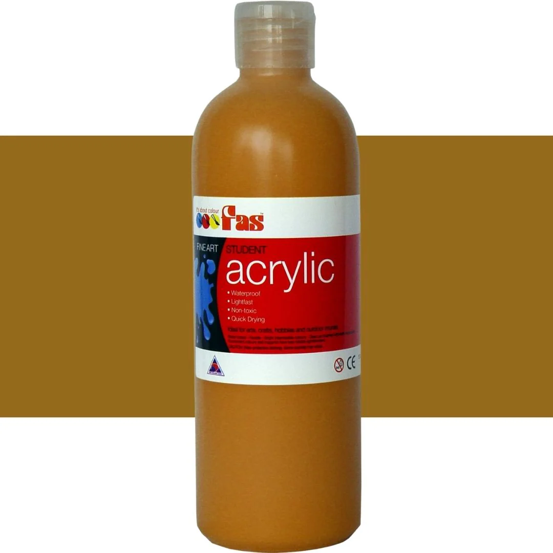 Fas Student Acrylic Paint 500ml - Image 17