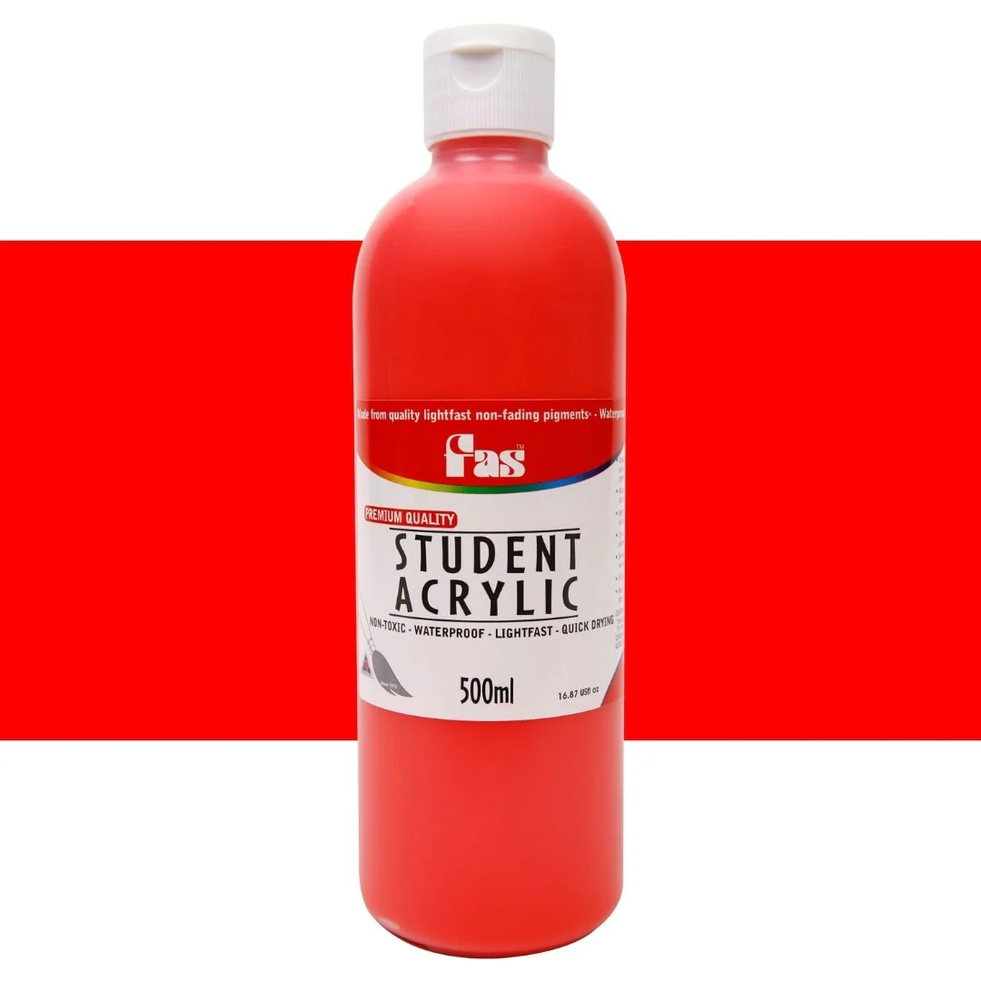 Fas Student Acrylic Paint 500ml - Image 20