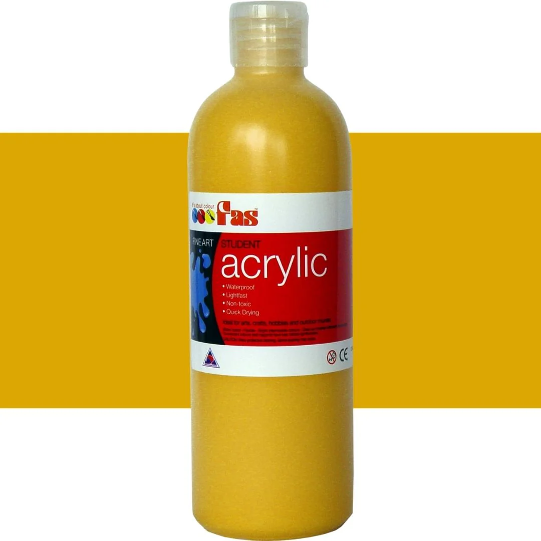 Fas Student Acrylic Paint 500ml - Image 22