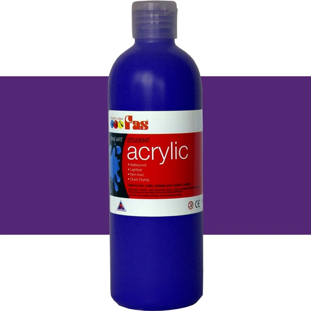 Fas Student Acrylic Paint 500ml - Image 23