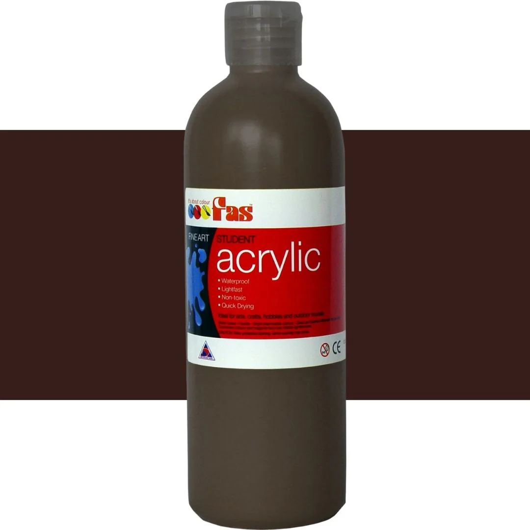 Fas Student Acrylic Paint 500ml - Image 3
