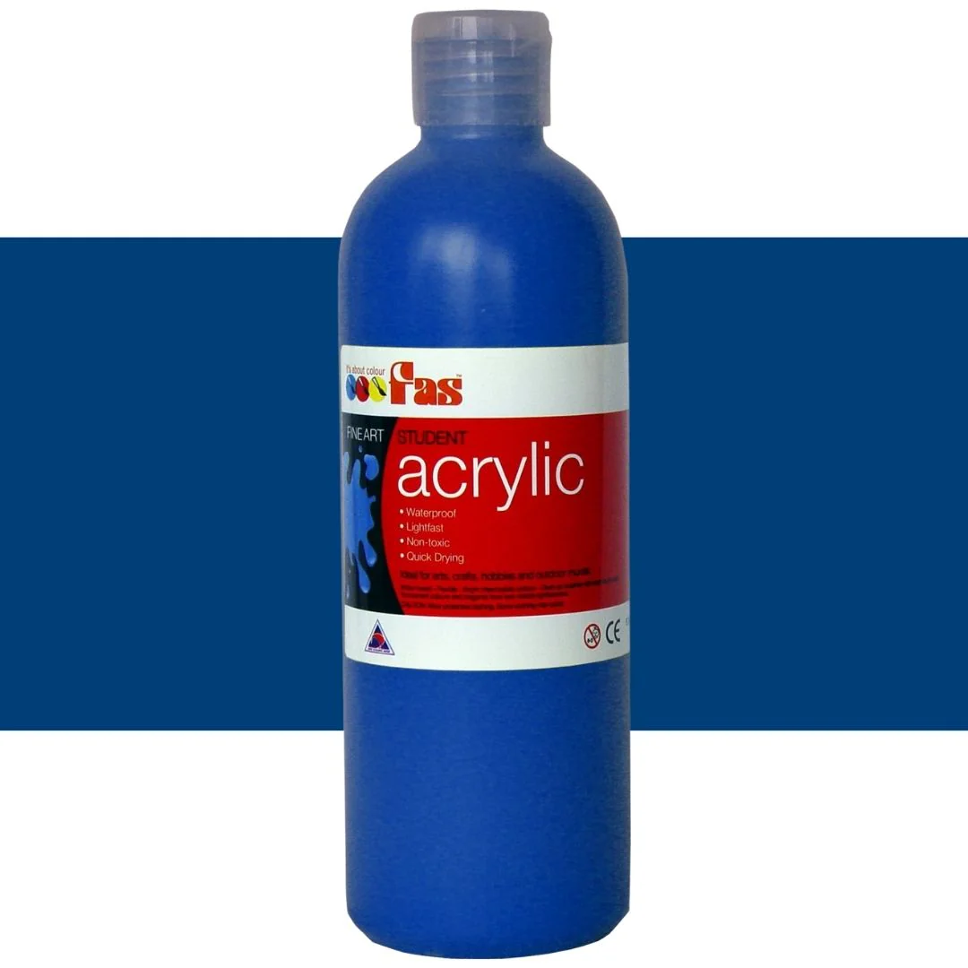 Fas Student Acrylic Paint 500ml - Image 5
