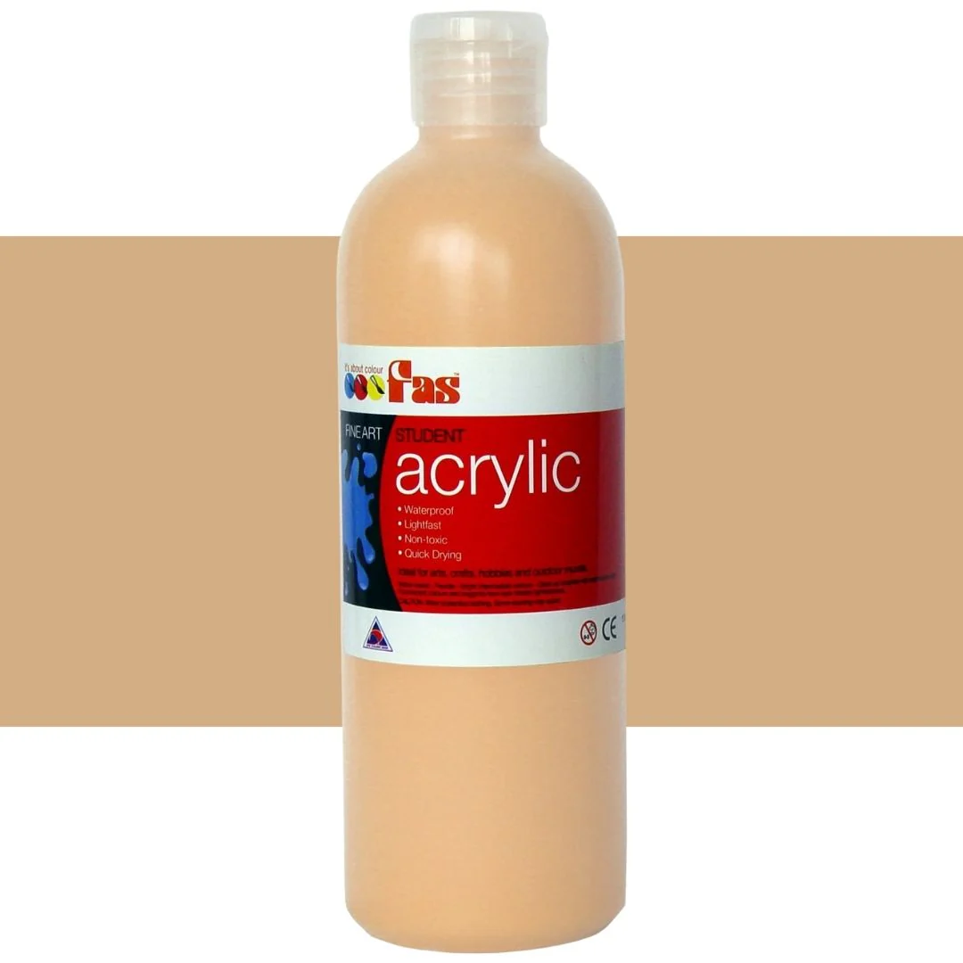 Fas Student Acrylic Paint 500ml - Image 9