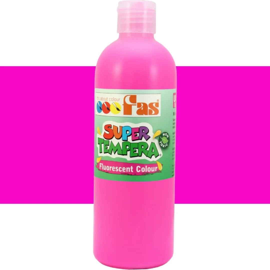 Fas Super Tempera Washable Poster Paints 500ml - Image 11