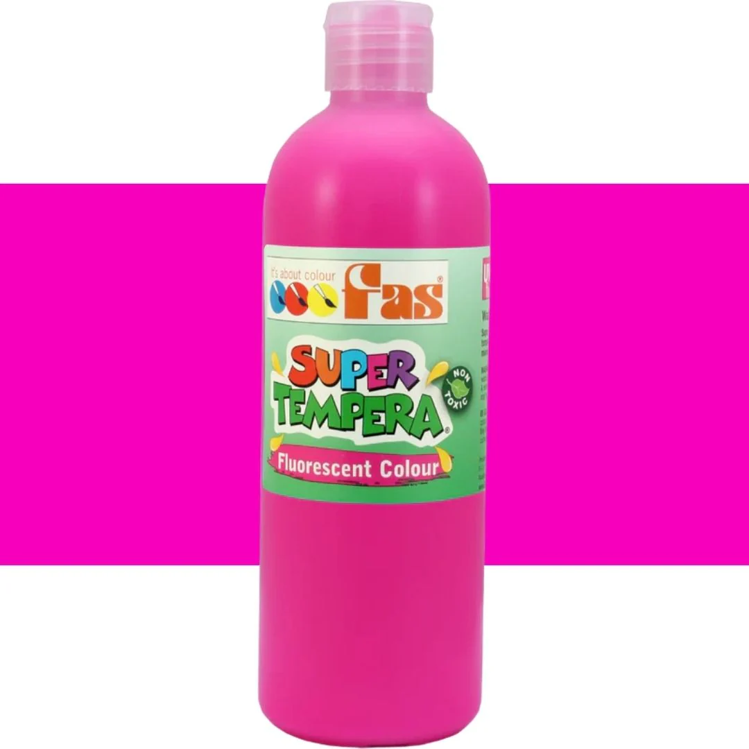 Fas Super Tempera Washable Poster Paints 500ml - Image 12