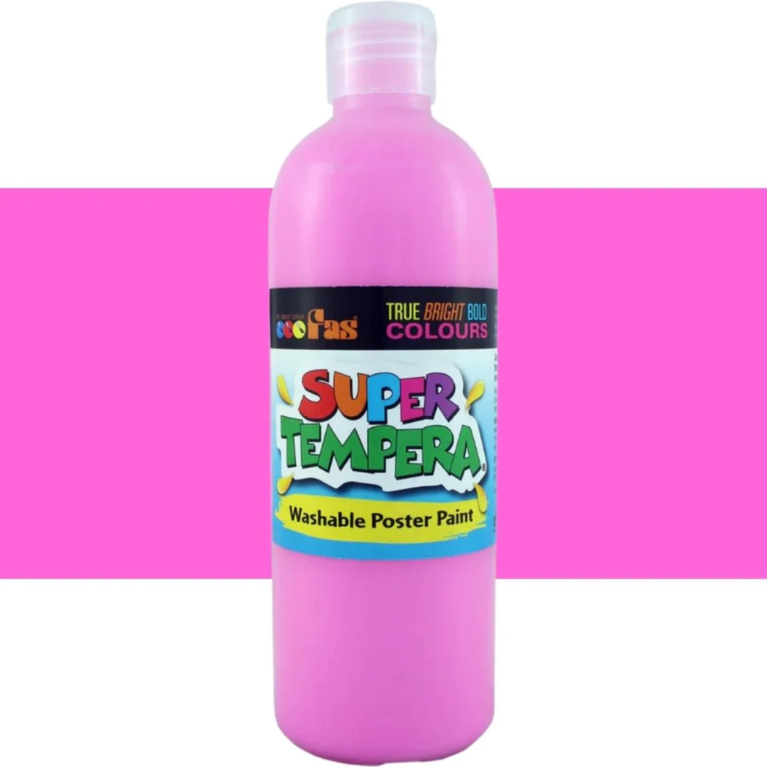 Fas Super Tempera Washable Poster Paints 500ml - Image 3