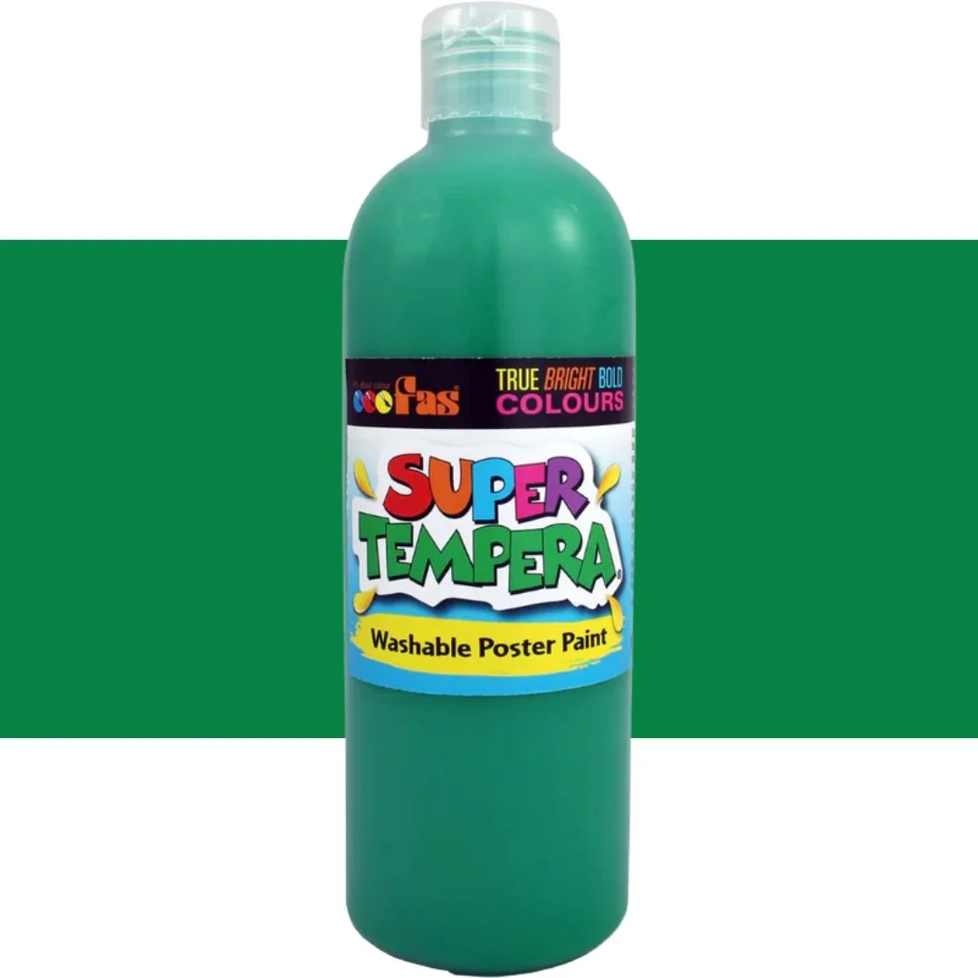 Fas Super Tempera Washable Poster Paints 500ml - Image 5