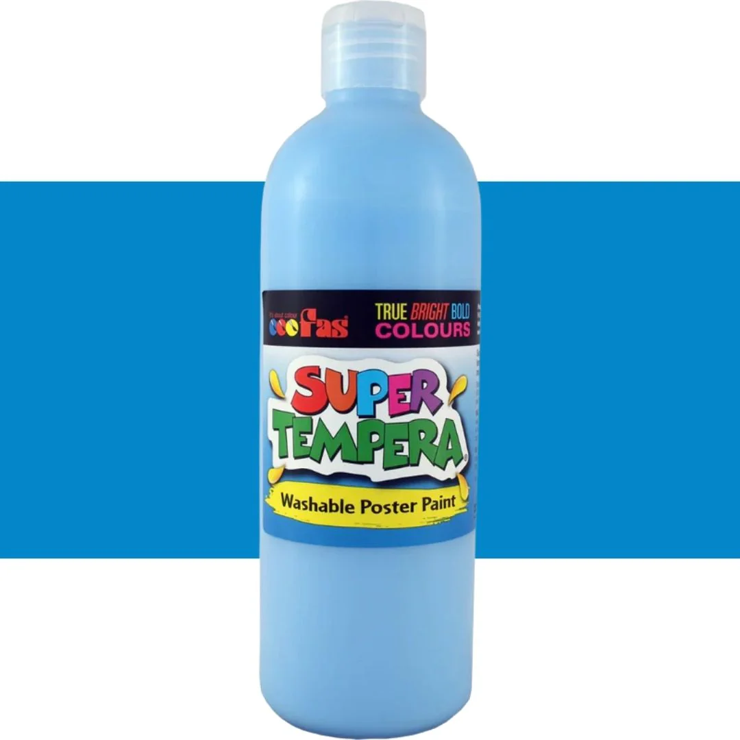 Fas Super Tempera Washable Poster Paints 500ml - Image 8