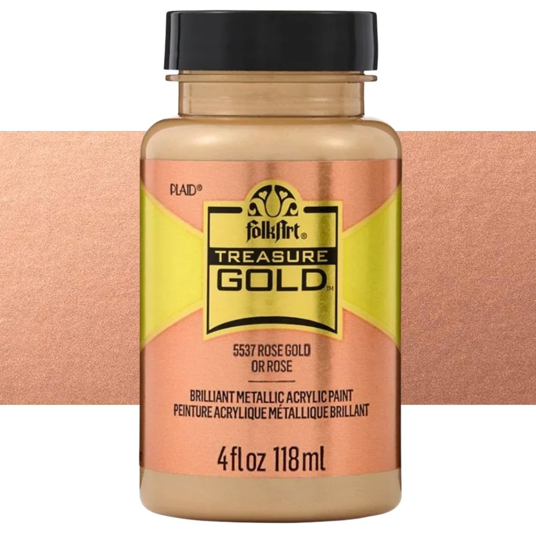 FolkArt Treasure Gold Paints 59ml - Image 3