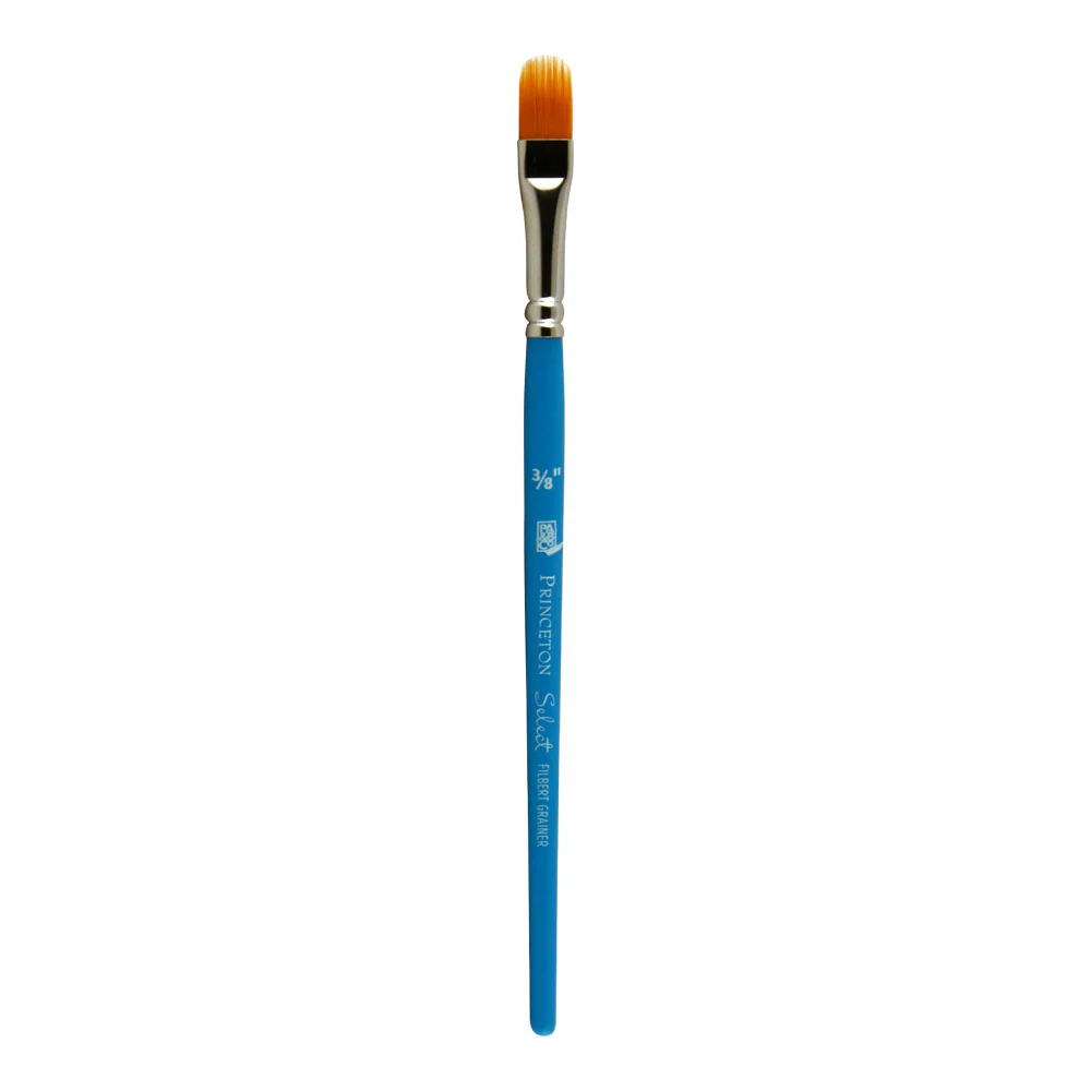 Princeton Select Artiste 3750 Filbert Grainer Synthetic Brushes - Image 3