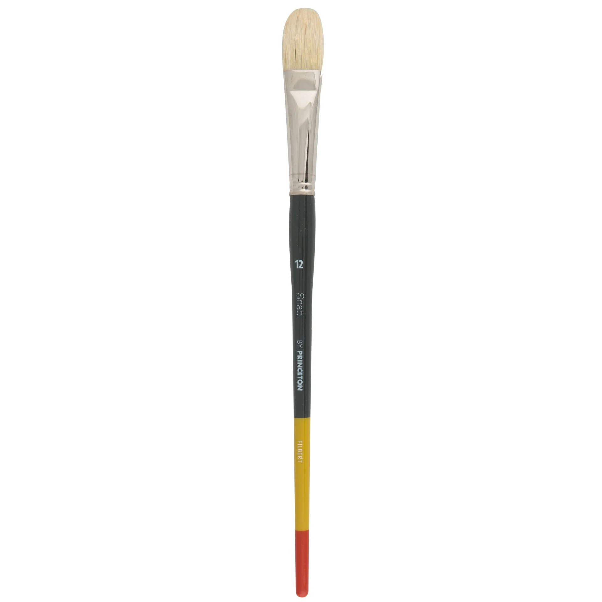 Princeton Snap! 9700 Long Handle Natural Bristle Filbert Brushes - Image 4